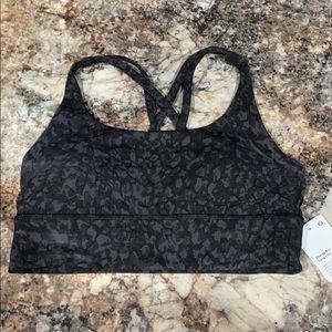 Lululemon energy long line sports bra
